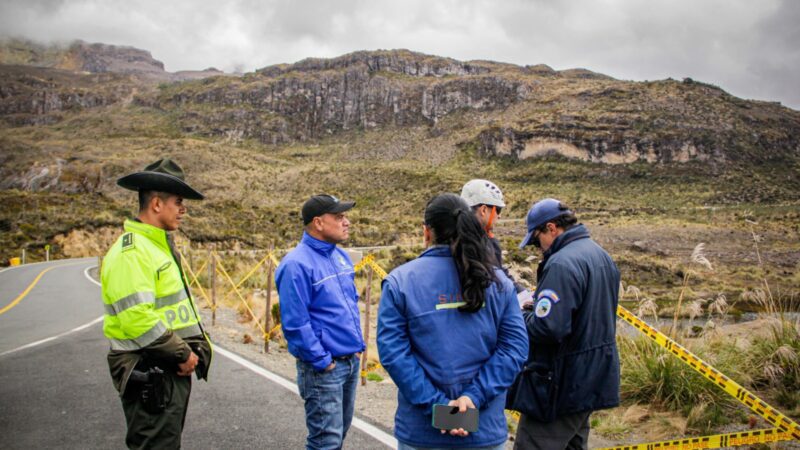 Cortolima mantiene acciones de control y vigilancia en la vía Murillo – Manizales