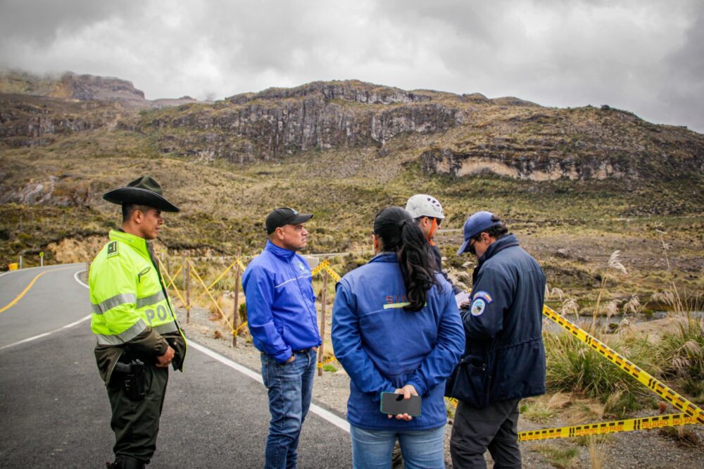 Cortolima mantiene acciones de control y vigilancia en la vía Murillo – Manizales