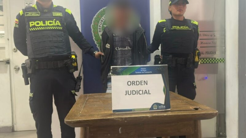 Detenido en la Terminal de Transportes de Bogotá un hombre por múltiples delitos de violencia de género