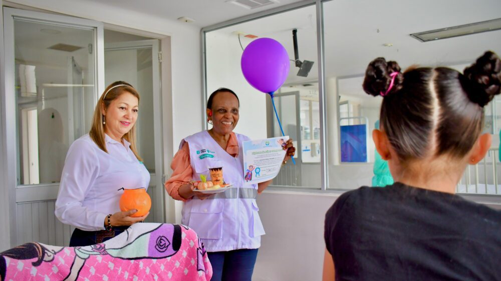 Hospital Alfonso Jaramillo Salazar celebra Halloween en zonas rurales, llevando sonrisas y mensajes de protección a los niños