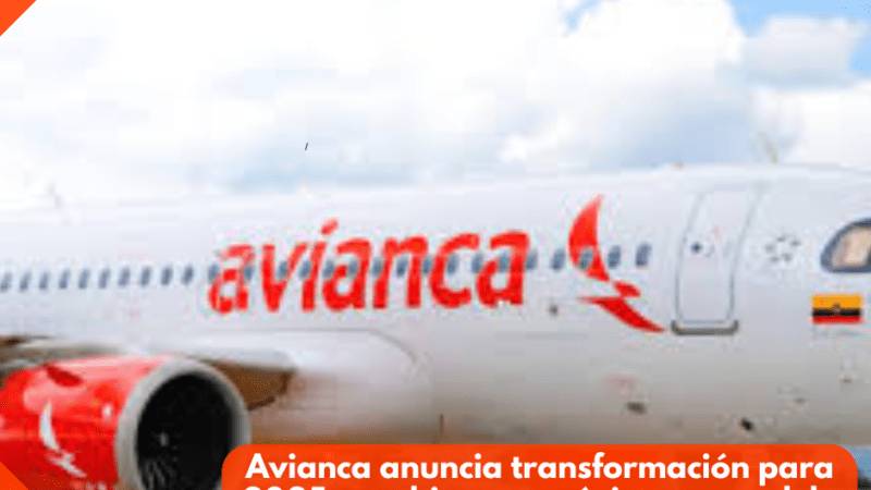 Avianca anuncia transformación para 2025: cambios estratégicos en modelo de negocio y estructura organizacional