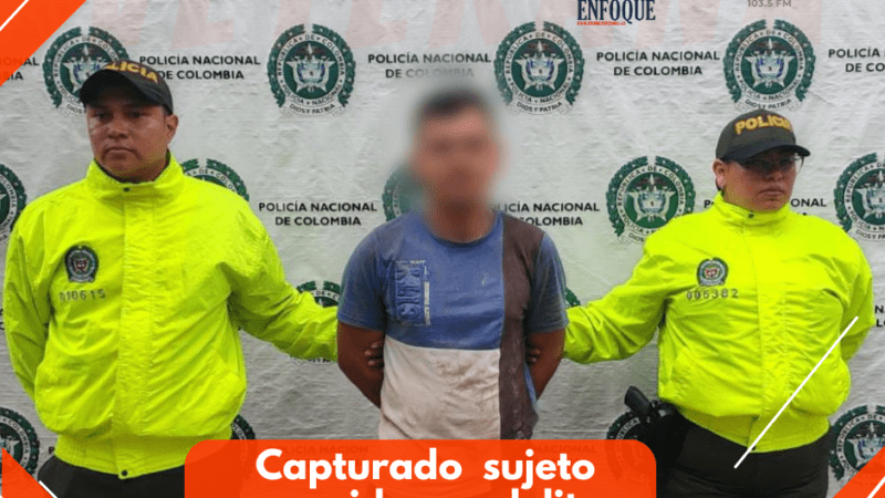 Hasta la ciudad de Ibagué se desplazó personal de la sijin de la estación de policía Rovira, donde lograron la captura de un sujeto requerido por delitos sexuales.