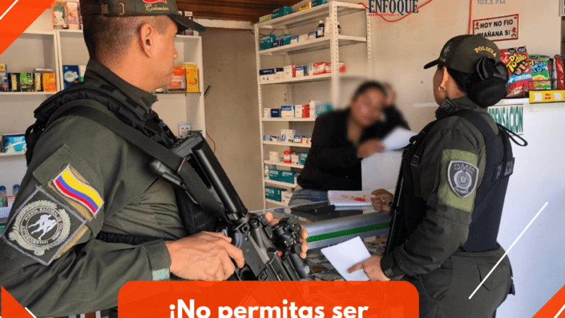 En planadas, palocabildo, chaparral y prado, grupo ceaex del gaula de la policía realizó jornada de prevención contra la extorsión bajo la campaña ‘yo no pago, yo denuncio’.