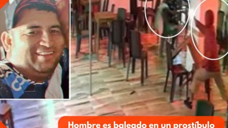 Hombre es baleado en un prostíbulo de Rovira, Tolima: estaría relacionado con microtráfico