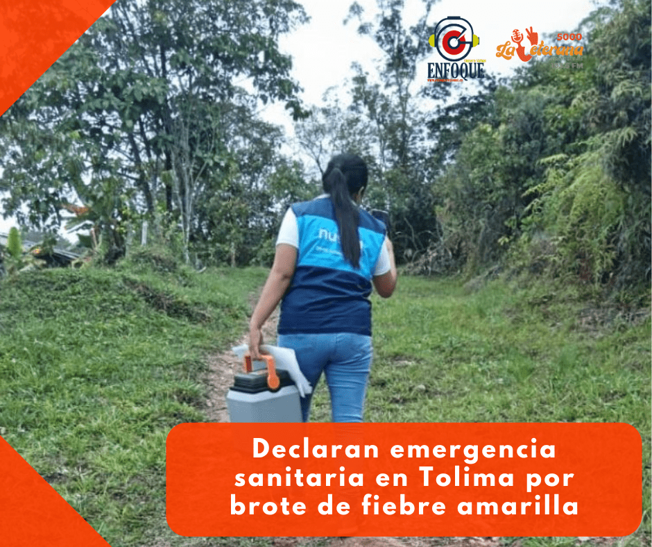 Declaran Emergencia Sanitaria en Tolima por brote de fiebre amarilla