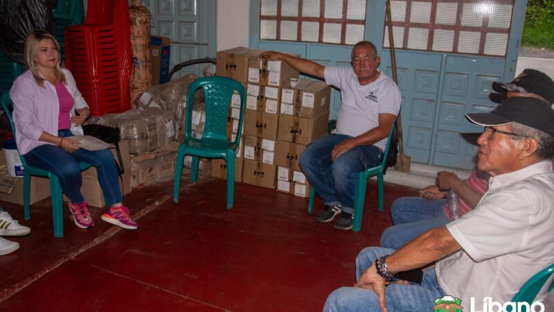 La administración Municipal del Líbano Realiza Entrega de 280 Medidores al Acueducto Delicias de Convenio para Mejorar el Servicio de Agua Potable