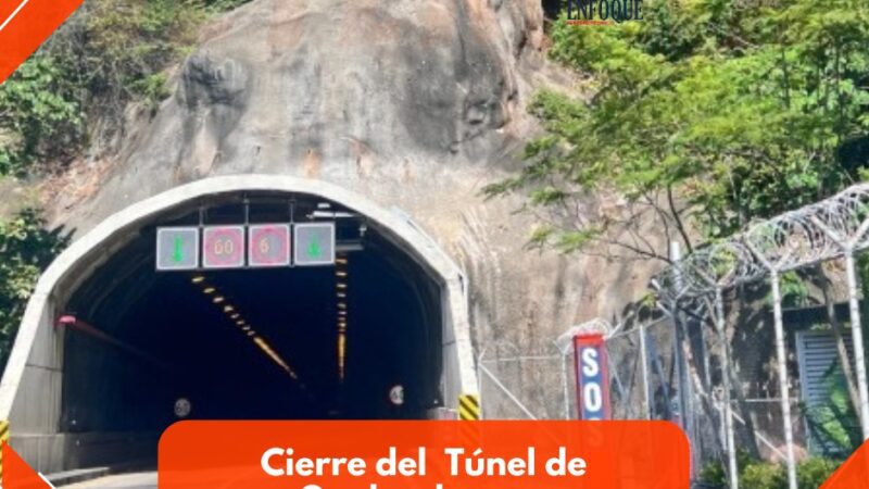 Cierre del Túnel de Gualanday Atención a los conductores: Este 19, 20 y 21 de noviembre habrá cierres en el túnel de Gualanday Por mantenimiento preventivo en los sistemas de ventilación y electromecánicos, entre otros aspectos.