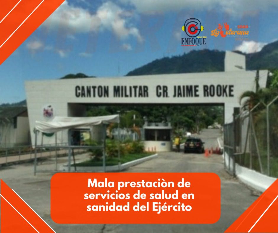 Diferentes asociaciones de usuarios de la salud del Ejército en Ibagué se reunieron  frente a las instalaciones de sanidad en las instalaciones del Batallón Jaime Rooke.