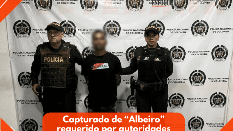 Gracias a labores de patrullaje de la policía Tolima, en san Sebastián de mariquita, se logró la captura de “Albeiro” requerido por autoridades del municipio de ciénaga – magdalena.