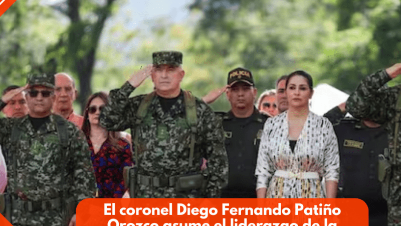 El coronel Diego Fernando Patiño Orozco asume el liderazgo de la Sexta Brigada del Ejército Nacional en Tolima