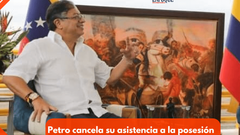 Petro cancela su asistencia a la posesión de Maduro: reacciones divididas en el ámbito político