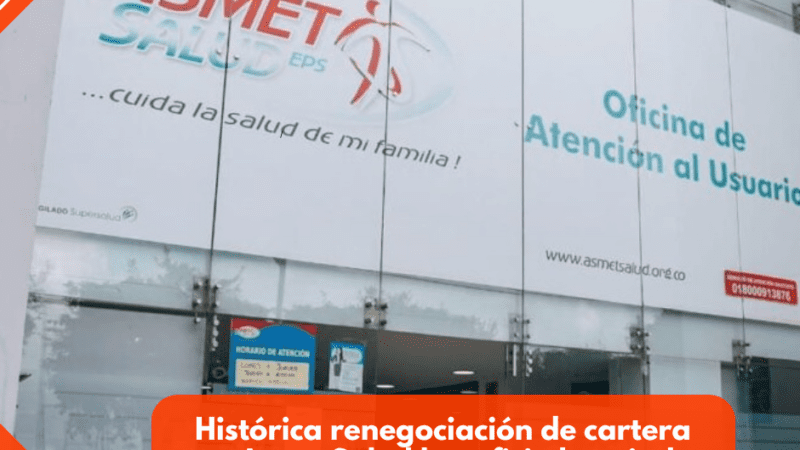 Histórica renegociación de cartera con AsmetSalud beneficia hospitales del Tolima