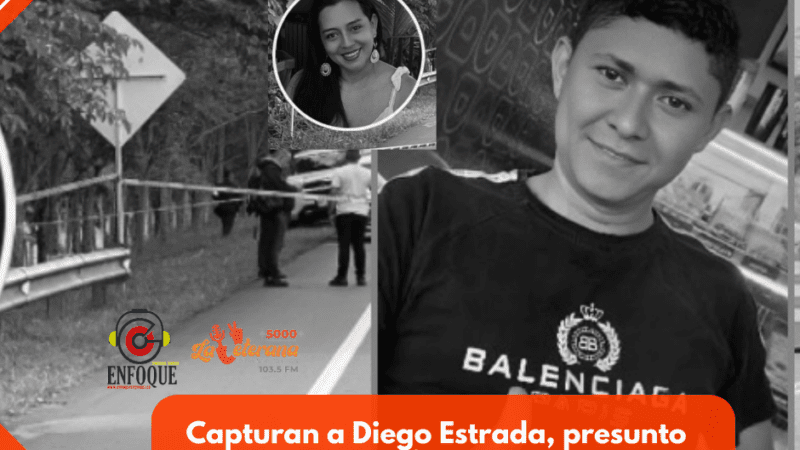 Capturan a Diego Estrada, presunto responsable del feminicidio de Diana Carrero en Ibagué