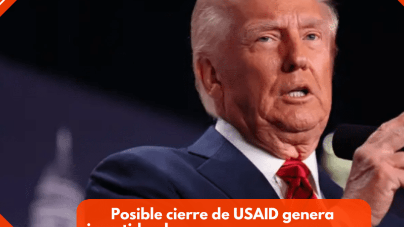 Posible cierre de USAID genera incertidumbre y amenaza programas en Colombia