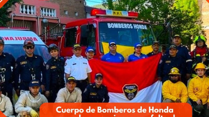 Cuerpo de Bomberos de Honda suspende operaciones por falta de recursos