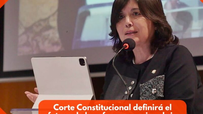 Corte Constitucional definirá el futuro de la reforma pensional sin la magistrada Diana Fajardo