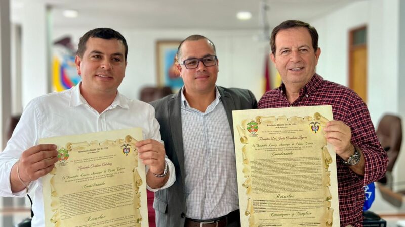 Exaltación al compromiso comunitario y desarrollo del Líbano, Tolima