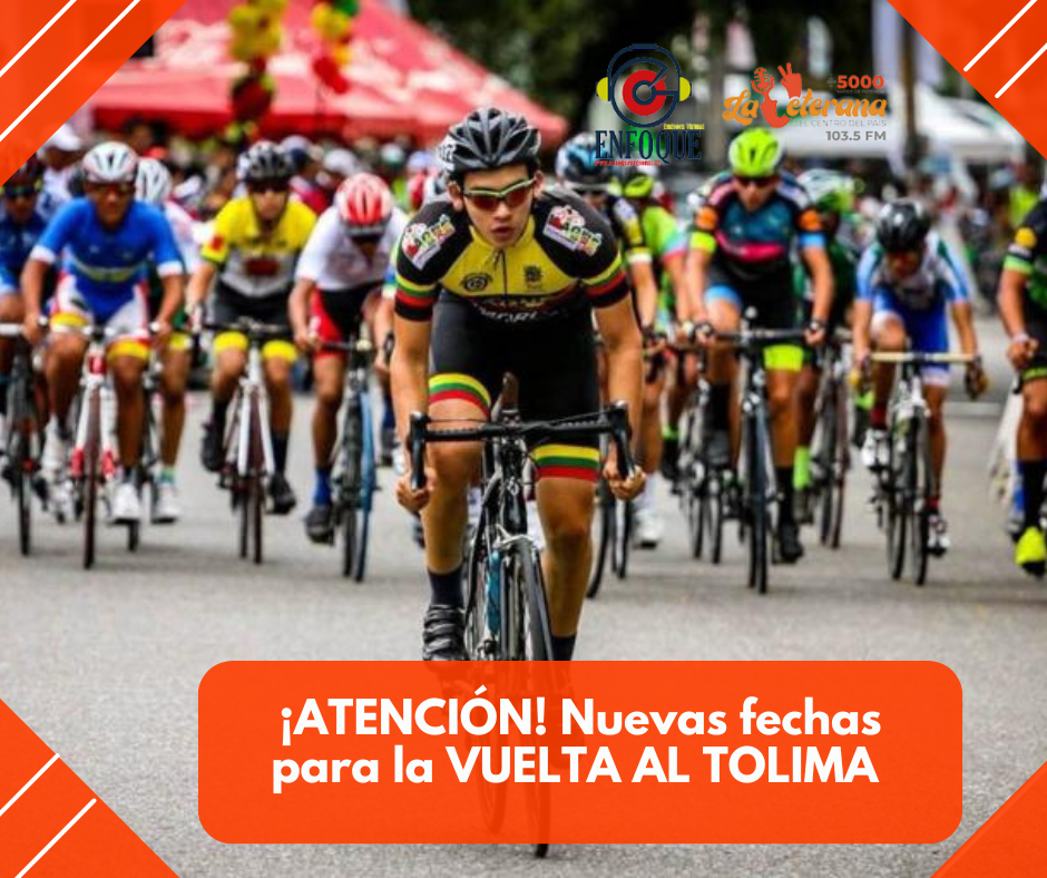 Confirmada la nueva fecha de La Vuelta al Tolima 2025: se correrá del 19 al 23 de marzo