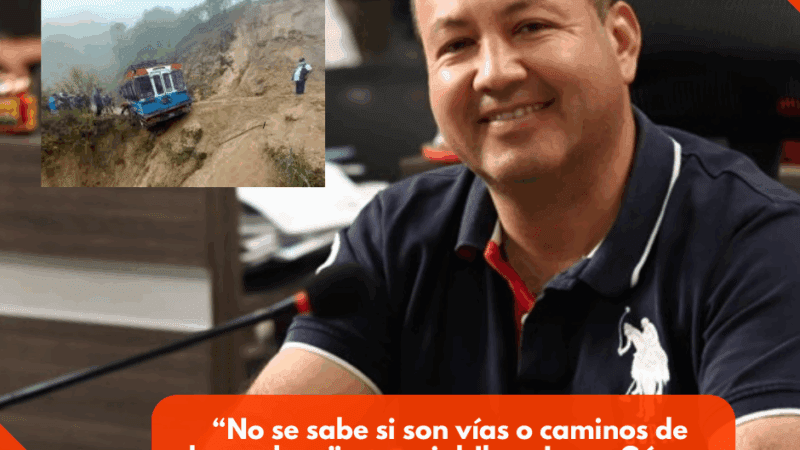 “No se sabe si son vías o caminos de herradura”: concejal Jhon Javer Gómez denuncia grave deterioro vial en el sur del Tolima