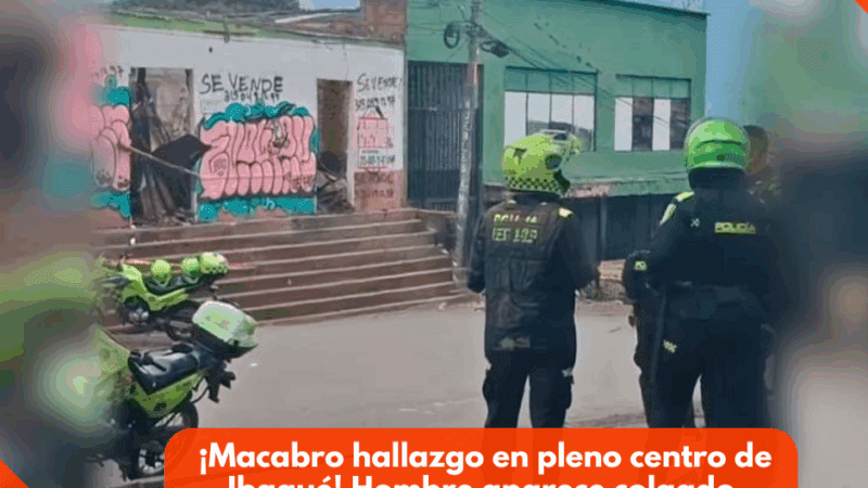 Hallan cadáver en chatarrería del centro de Ibagué: el cuerpo habría estado allí desde el viernes