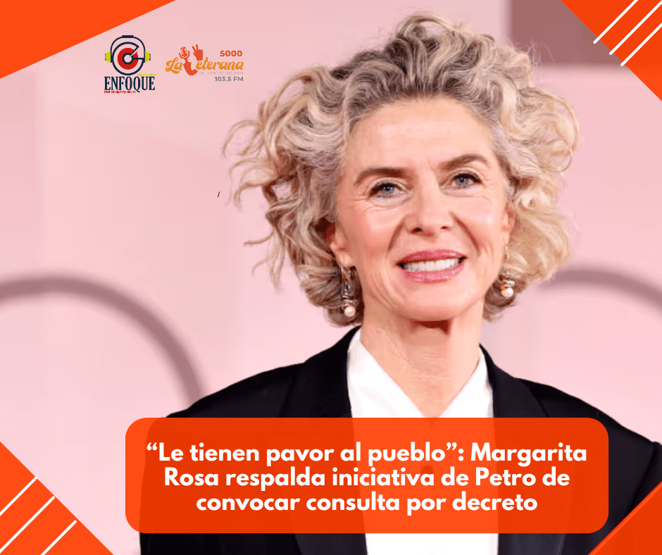 “Le tienen pavor al pueblo”: Margarita Rosa respalda iniciativa de Petro de convocar consulta por decreto