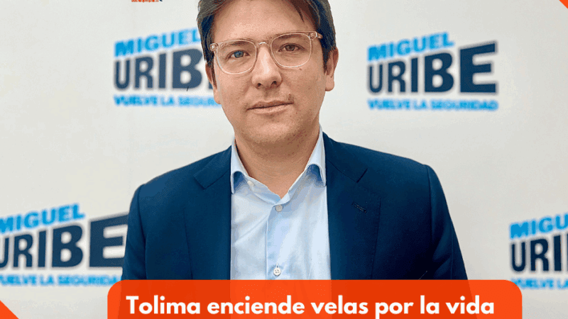 Tolima enciende velas por la vida del senador Miguel Uribe: este martes será la velatón en Ibagué
