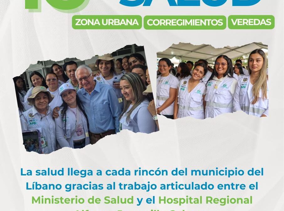 ¡La salud llega a cada rincón del Líbano!