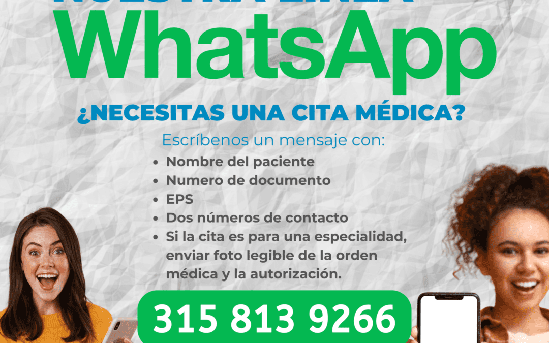 Hospital Regional Alfonso Jaramillo Salazar fortalece la atención con nueva “Línea Amiga” para asignación de citas