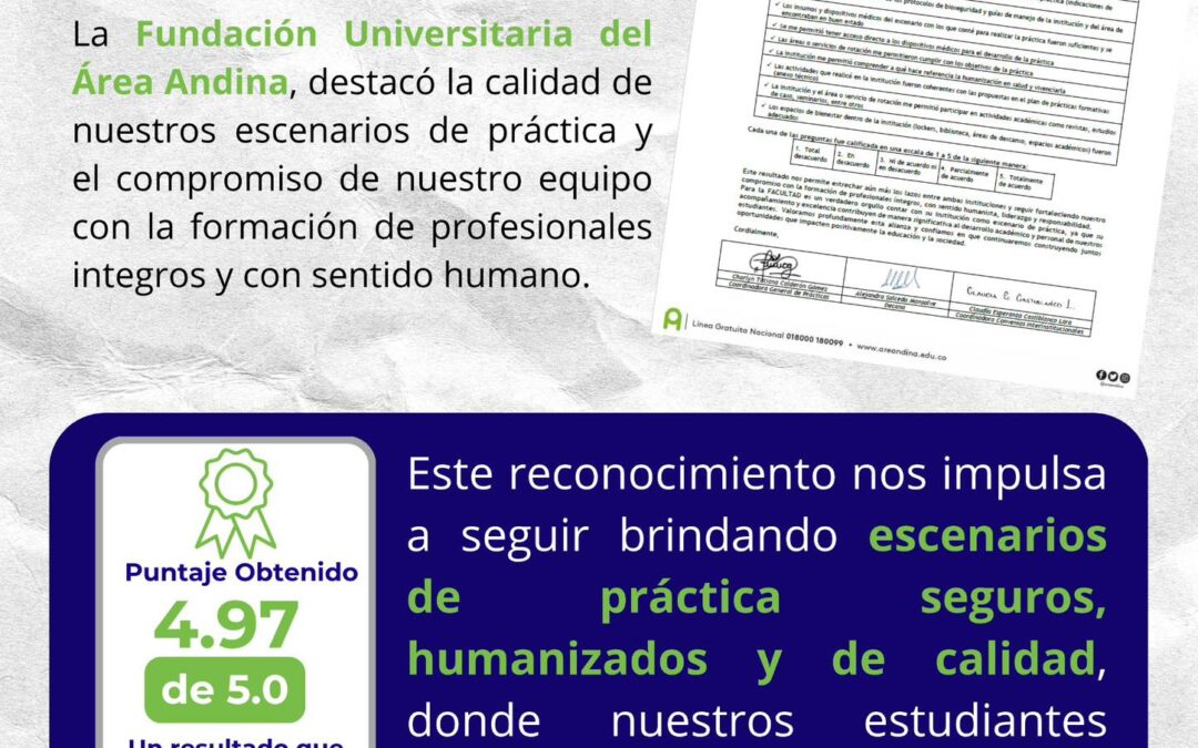 Reconocimiento a la excelencia y compromiso con la formación en salud