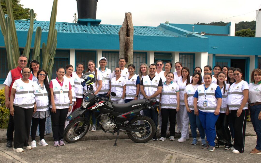 Hospital Regional fortalece las brigadas de vacunación con nueva motocicleta
