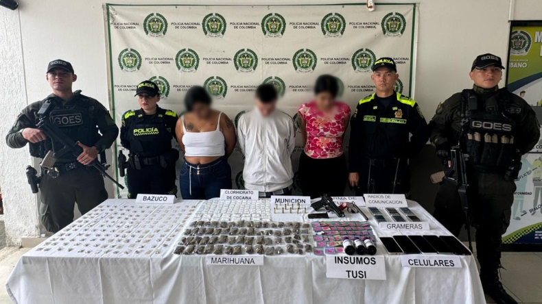 Golpe al microtráfico en el Líbano: cinco personas vinculadas a la venta de droga fueron judicializadas