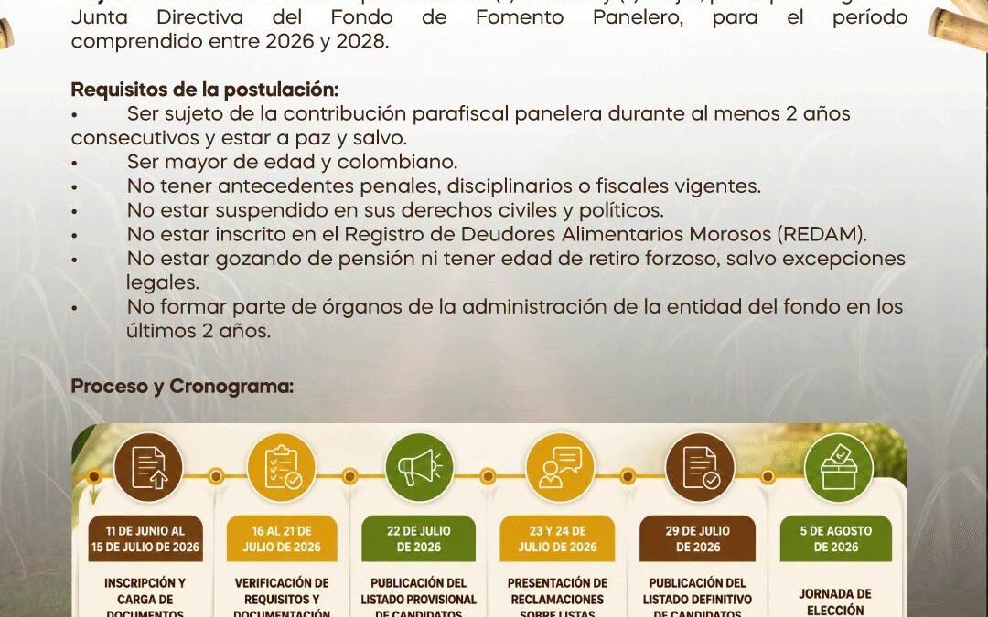 ¡Atención, sector panelero!