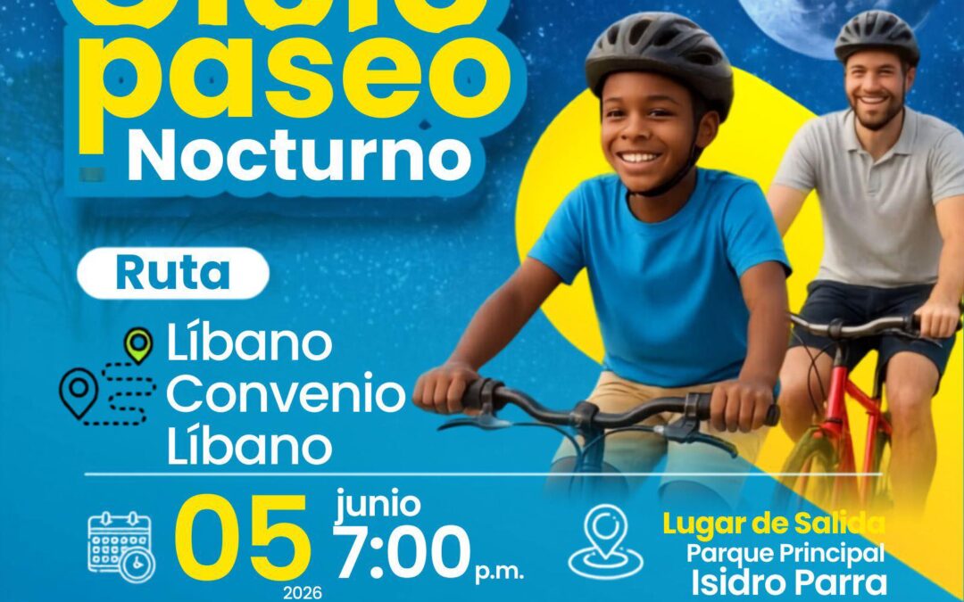 ¡Este viernes nos vamos de ciclo paseo nocturno!
