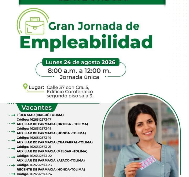 ¡Tu próxima oportunidad laboral puede estar aquí!